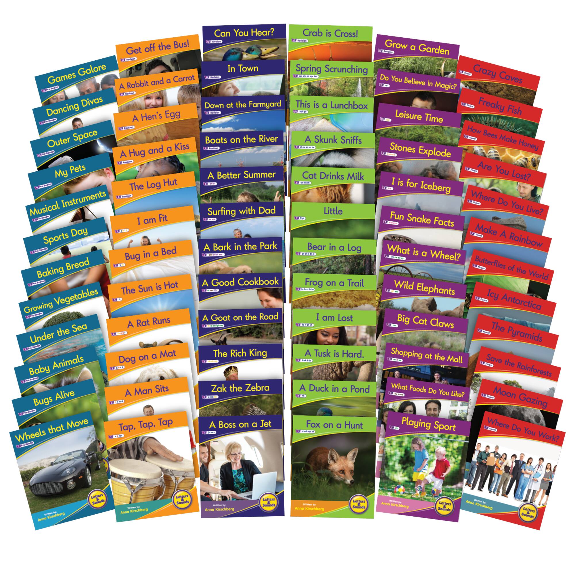 Junior Learning® Letters & Sound Phase 1 Non-Fiction Boxed Set